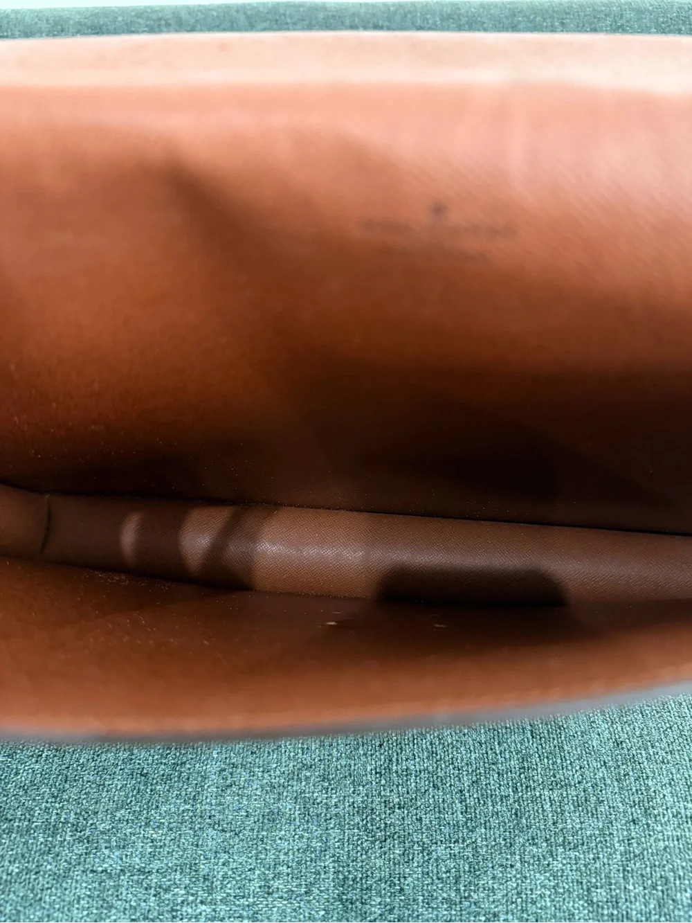 Louis Vuitton Monogram Canvas Envelope Briefcase in Brown and Tan